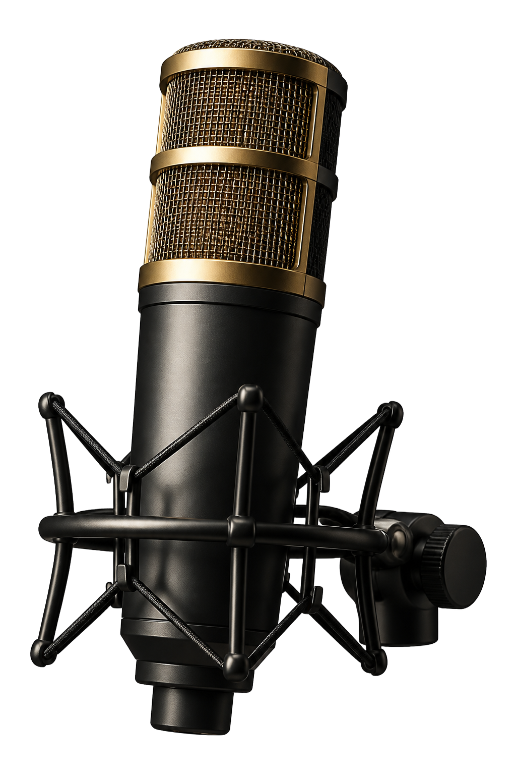 Studio broadcast microphone